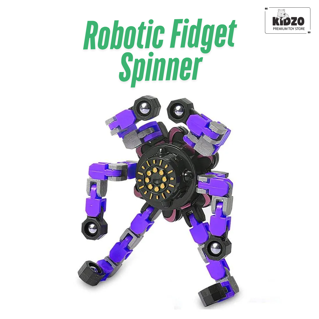 Robotic Fidget Spinner Toys